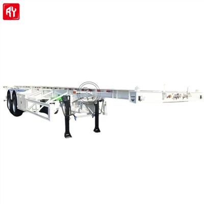 รถบรรทุกแชสซีโครงโครงเหล็กขนาด 40 ฟุต 2 เพลา