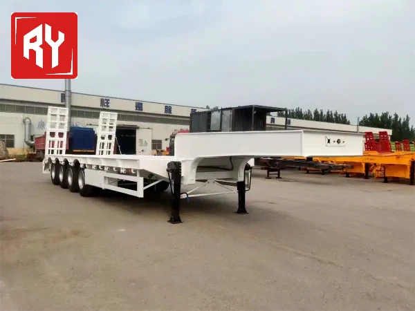 RUIYUAN Low Bed Truck Trailer
