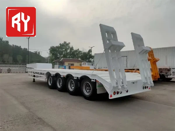 RUIYUAN Low Bed Truck Trailer