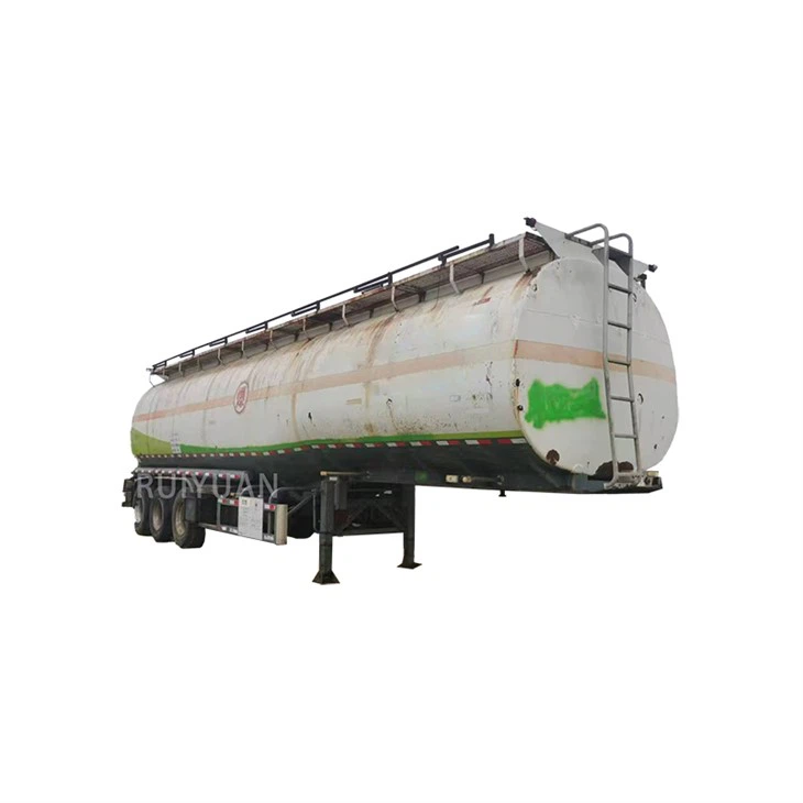 มือสอง 50000L เทรลเลอร์เพลาสามตัว