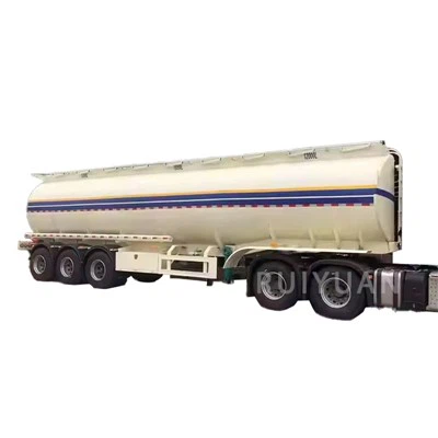 รถพ่วงน้ำมันเชื้อเพลิงอลูมิเนียม 40000 ลิตร