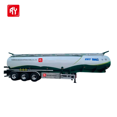 รถบรรทุกเรือบรรทุกน้ำมันคาร์บอน 3 แกน Ruiyuan