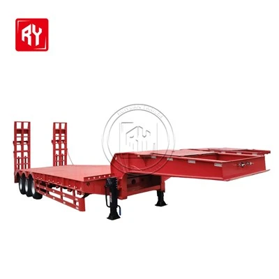 Ry-Low Bed Trailerrbon Steel วัสดุ